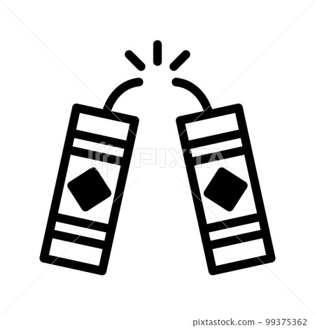 chinese icon new year duotune black style illustration vector perfect. chinese icon new year duotune black style illustration vector perfect. 99375362