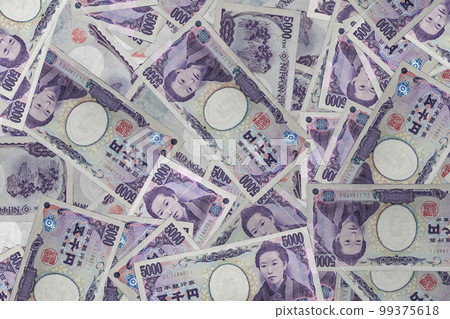 Economic image Large amount of banknotes 99375618