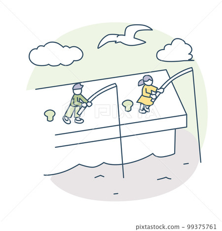 People who enjoy fishing. Private time to spend in anticipation of fishing results 99375761