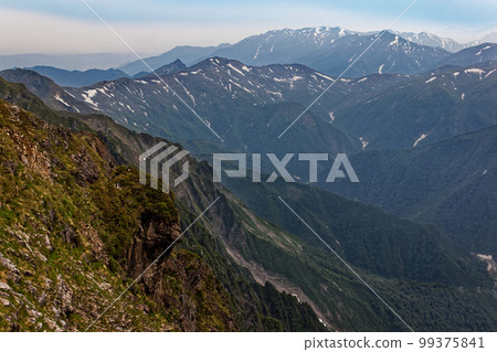 Joetsu border ridgeline and Mt. 99375841