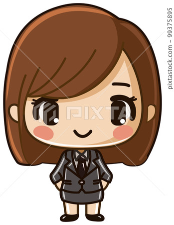Chibi Businesswoman Chibi Businesswoman 99375895