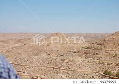 sandy hills in the tunisian desert near sahara sandy hills in the tunisian desert near sahara 99375995