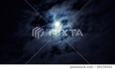Night sky with full moon for background, concept of horror, Halloween Night sky with full moon for background, concept of horror, Halloween 99376082