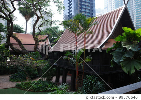 Exterior of Kamtien House in Bangkok, Thailand 99376646