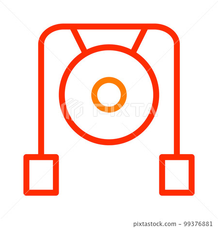 chinese icon new year duocolor red style illustration vector perfect. chinese icon new year duocolor red style illustration vector perfect. 99376881