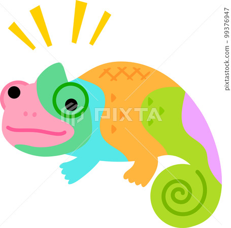 Color-changing chameleon Color-changing chameleon 99376947