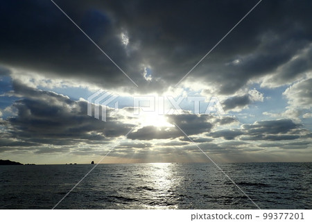 （東京）一月的天空 99377201