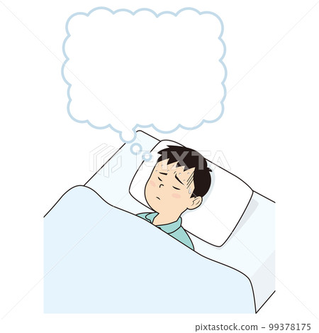 睡在床上的男人 睡在床上的男人 99378175