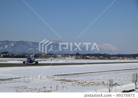 Scenery seen from Iwate Hanamaki Airport 99378973