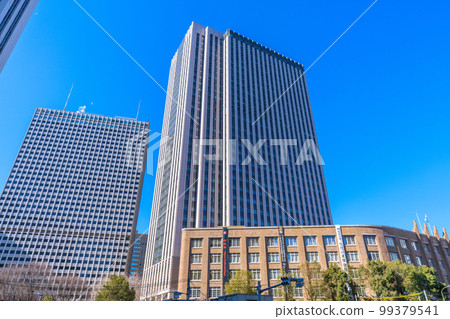 日本霞關的東京都市風景文部科學省 99379541