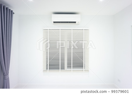 Venetian blind and air conditioner. 99379601