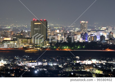 Takasaki city night view 99380402