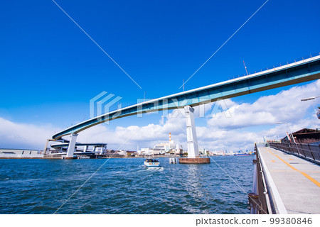 大阪市 千本松大橋和千本松渡口 99380846