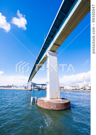 Osaka City Senbonmatsu Ohashi Loop Bridge 99380847