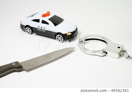 菜刀、警車和手銬 99382361