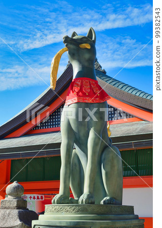 Kitsune of Kyoto Fushimi Inari Taisha Shrine Kitsune of Kyoto Fushimi Inari Taisha Shrine 99382543