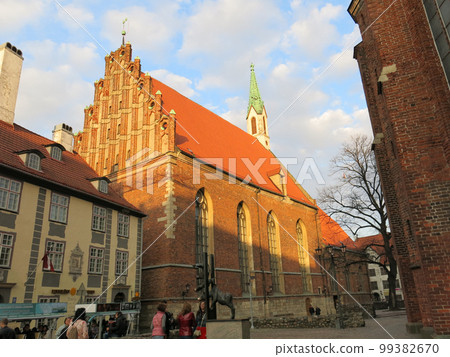 World Heritage Evening View, St. John's Church, Riga, Latvia World Heritage Evening View, St. John's Church, Riga, Latvia 99382670
