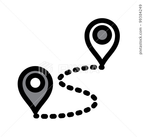 Illustration Vector Graphic of Pin Location Icon 99384249