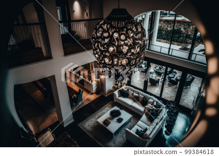 燈罩和客廳 99384618