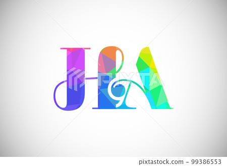 Initial Letter H A Low Poly Logo Design Vector Template. Graphic Alphabet Symbol For Corporate Business Identity Initial Letter H A Low Poly Logo Design Vector Template. Graphic Alphabet Symbol For Corporate Business Identity 99386553