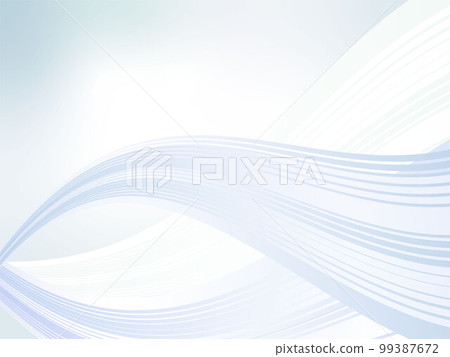 唯美流線波浪抽象背景2302202/藍色 99387672