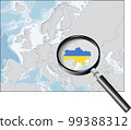 Ukraine country of Eastern Europe 99388312