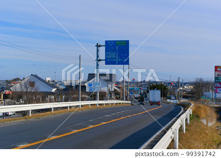 Sakai Bridge, Sakai Town, Ibaraki Prefecture February 2023 99391742