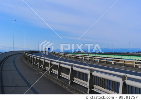 February 2023 Tonegawa Bridge, Koga City, Ibaraki Prefecture 99391757