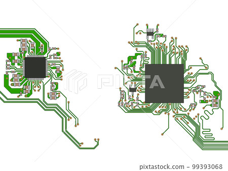 電子線路板圖解（手繪） 99393068