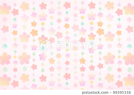 Hinamatsuri hanging decoration Spring flowers Sagemon Peach Plum Hinamatsuri hanging decoration Spring flowers Sagemon Peach Plum 99395338