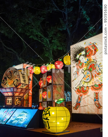 Taiwan Lantern Festival facade in TAIPEI, TAIWAN. Taiwan Lantern Festival facade in TAIPEI, TAIWAN. 99395690