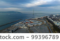 February 2023 Aerial view of Marine Pia Kobe, where demolition work has just begun, immediately after closing 99396789