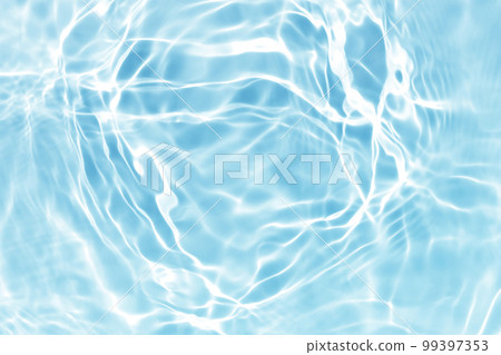 水抽象波浪藍色紋理背景 水抽象波浪藍色紋理背景 99397353