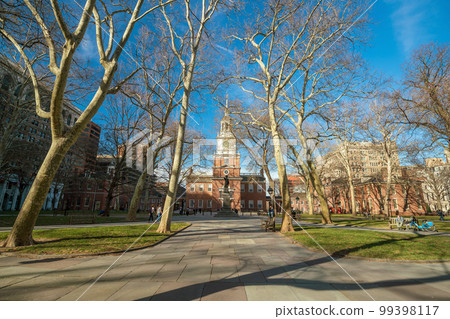 Independence Hall in Philadelphia, Pennsylvania. Independence Hall in Philadelphia, Pennsylvania. 99398117