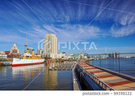 Penn Landing in Philadelphia, USA Penn Landing in Philadelphia, USA 99398122