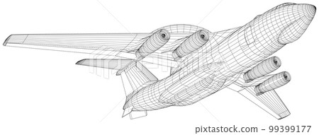 Vector AWACS Plane. Available EPS-10 vector format Vector AWACS Plane. Available EPS-10 vector format 99399177