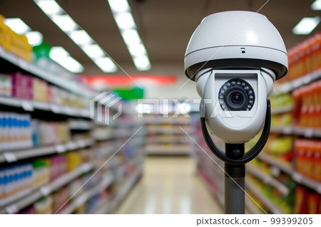 Security CCTV camera. Generative AI 99399205