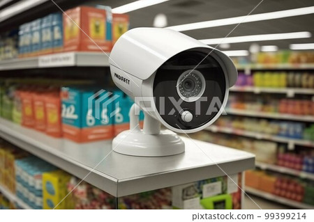 Security CCTV camera. Generative AI 99399214