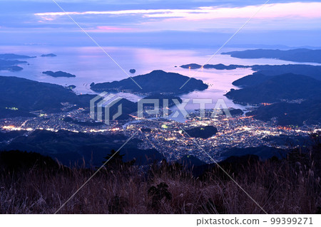 Night view of Uwajima 99399271