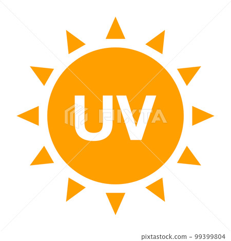 紫外線。紫外線圖標。向量。 99399804