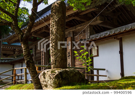岩手縣西岩井郡平泉中尊寺及院內 99400596