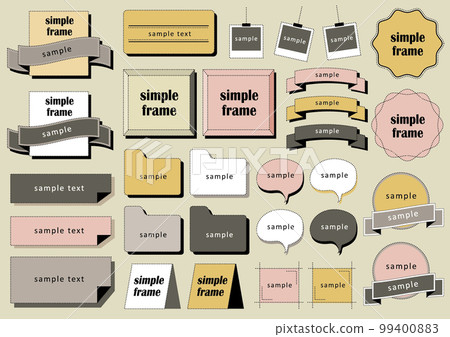 A simple frame set A simple frame set 99400883