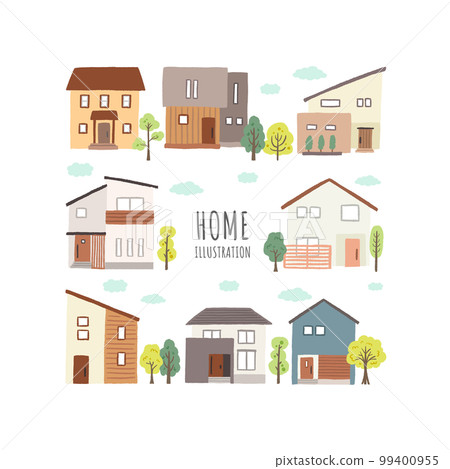 房子住宅插圖集 99400955