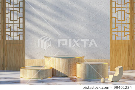 3d 渲染白色產品展位背景 3d 渲染白色產品展位背景 99401224