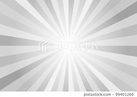 Sun rays background. White and grey radial abstract comic pattern. Vector explosion abstract lines backdrop 99401260