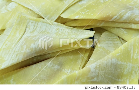 Pork Wontons, Ready to be Deep Fried Pork Wontons, Ready to be Deep Fried 99402135