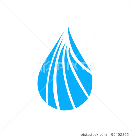 Water drop icon vector illustration 99402835