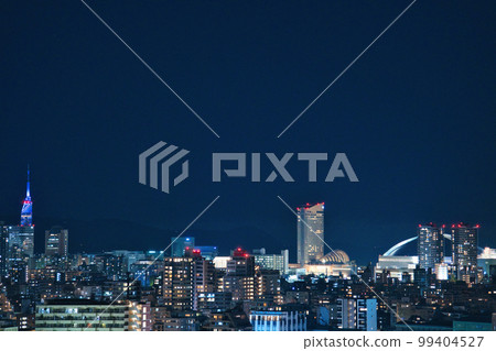 Night view of Fukuoka Night view of Fukuoka 99404527