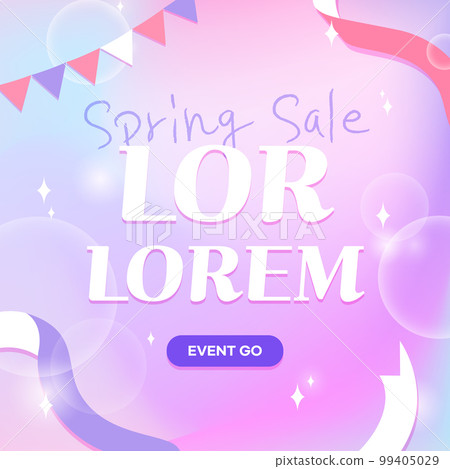 Spring Event Banner Template 05 Spring Event Banner Template 05 99405029