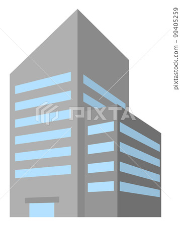 three-dimensional illustration of a building three-dimensional illustration of a building 99405259